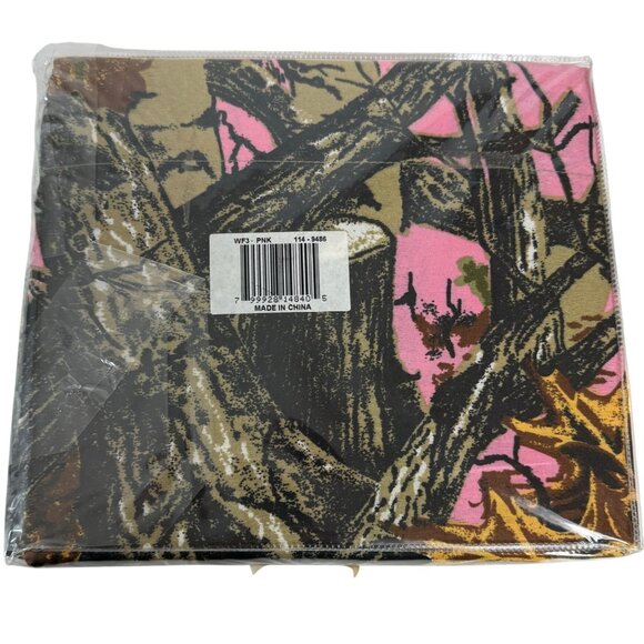 Regal Comfort The Woods Pink Camo Sheet Set Full Size Microfiber Bedding Sleep - Picture 2 of 9